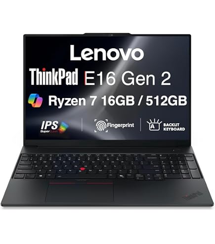 Amazon.co.jp: LENOVO ThinkPad E16 Gen 1 ビジネスノートパソコン 16 