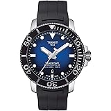 TISSOT(ティソ) 腕時計 メンズ TISSOT シースター 1000 オートマティック ブルー文字盤 ラバーベルト T1204071704100 [正規輸入品]