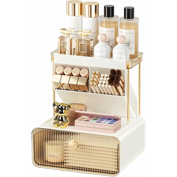 Amazon.co.jp: fancyfly家庭用 化粧品 デスクトップ収納ボックス