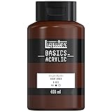 リキテックス(Liquitex) アクリル絵具ベーシックス バーントアンバー B-055 400ml