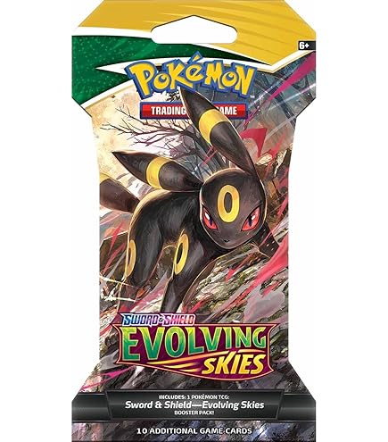 Amazon.co.jp: Sword & Shield Evolving Skies Booster Pack