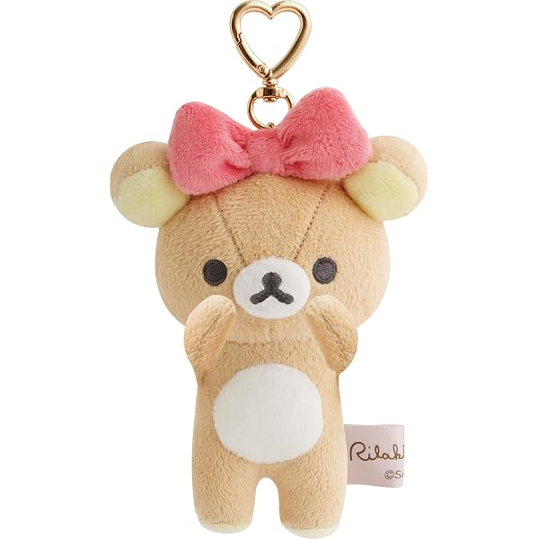 Amazon.co.jp: サンエックス リラックマ ミラー付ぬいぐるみポーチ
