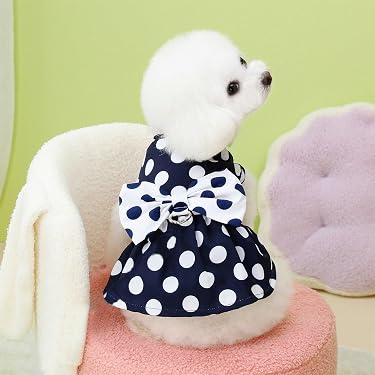ハンドメイド犬服・❤キュート眠れる森の美女柄ギャザーたっぷり
