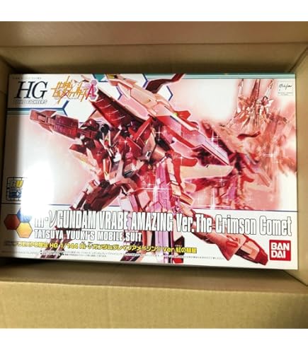 HGBF 1/144 Hi-ν ガンダムヴレイブアメイジング Ver.紅の彗星 HGBF Hi-νガンダムヴレイブアメイジング Ver.紅の彗星 レビュー
