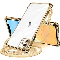 Amazon.co.jp: NISIILNG iPhone 12 mini 用 ケース クリア ショルダー