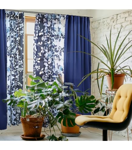 Amazon｜80年代90年代ファッションスタイルカーテン 84インチ x 63