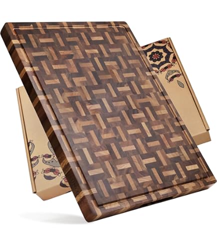 Amazon | 特大木製まな板 キッチン用 60*45cm 大型ブッチャーブロック