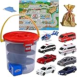 タカラトミー トミカ でるでるバケツ＆緊急車両＆スポーツカー＆マップ＆ウィングスプレーン（5点セット）