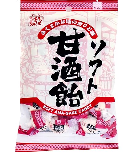Amazon.co.jp: 【秋冬限定】ロマンス製菓 甘酒ソフトキャンディ 4袋