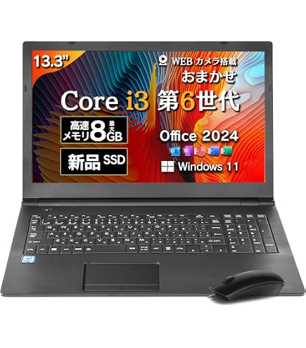 Amazon.co.jp: 【整備済み品】 ノートパソコン Office 2024搭載
