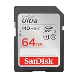 【 サンディスク 正規品 】 SanDisk SDカード 64GB SDXC Class10 UHS-I 読取り最大140MB/sUltra SDSDUNB-064G-GH3NN 新パッケージ
