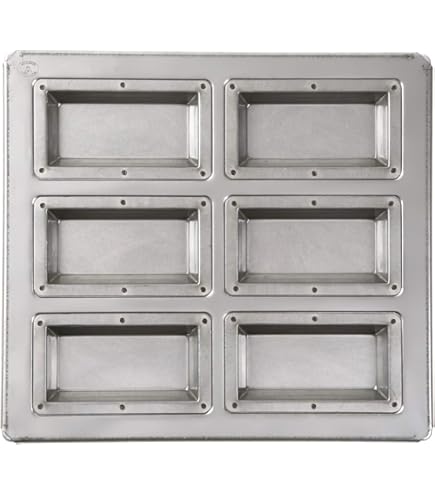 Amazon｜日本製 シリコン加工 単品型 (フィナンシェ型（フチなし）6個