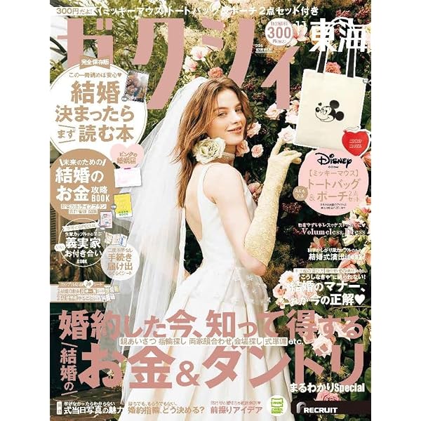 ゼクシィ東海 2026年 7月号 特別付録【ミッキーマウス】 ハンディー