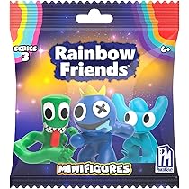 Rainbow Friends レインボーフレンズ ミニフィギュア　10個 Amazon.com: Rainbow Friends - Minifigure 10-Pack Collector