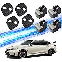 ホンダシビック（ワンダーシビック）左ドア　ストライカー シビック FL1/FL4/FL5型用 ドアストライカーカバー&ヒンジカバー