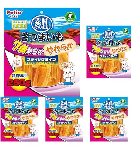 Amazon | ペティオ (Petio) 素材そのまま さつまいも 7歳からの