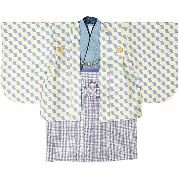 Amazon | [京のみやび] 七五三男の子着物袴セット 数5才(110cm