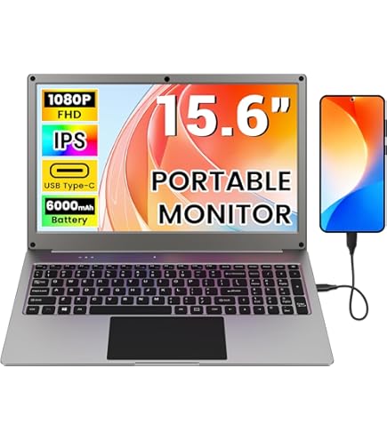 CrowView Note オールインワンポータブルモニタ 新品 Amazon.co.jp: GrowCube(グローキューブ) ポータブルモニター