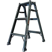 Amazon.co.jp: アルインコ はしご兼用脚立 ダークグレー (PRS
