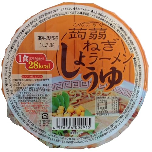ナカキ食品 蒟蒻 ねぎラーメン しょうゆ