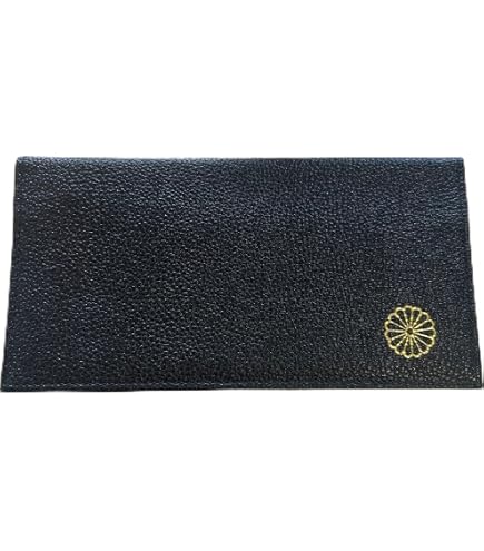 Amazon.co.jp: 皇居財布 ブラック 黒 長財布 財布 革 : ファッション