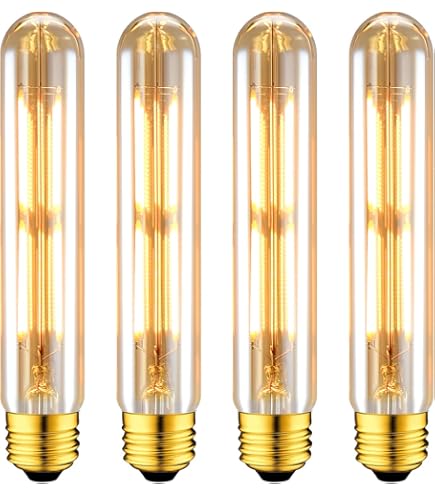 E12 LED電球 E12口金 3000K 電球色 調光可能(4個入) Amazon | G45 4W LED フィラメント電球 E12口金 2700K暖色ウォーム