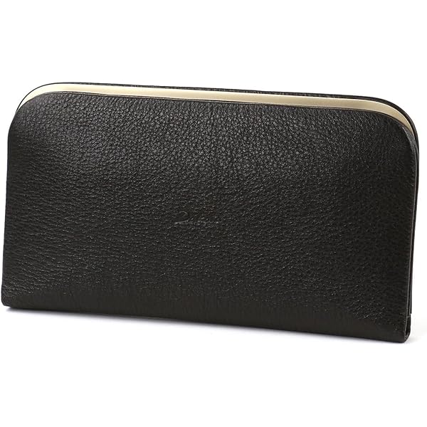 Amazon | [ゲンテン] がま口長財布 本革 レディース ネイビー GE