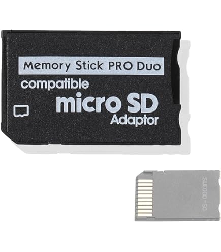 Amazon.co.jp: Iesooy Memory Stick Adapter for PSP MicroSD to