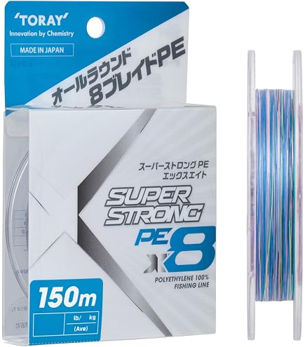 Amazon.co.jp: 東レ(TORAY) ライン スーパーストロングPE X8 200m 0.6