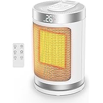 ヒーター 首振り 恒温モード 3段階切替 2秒速暖 セラミックヒーター 小型 電気ファンヒーター 足元 ストーブ 電気ストーブ コンパクト 省エネ 過熱保護 転倒保護  PSE認証 日本語説明書 温冷風扇 大風量暖房器具 ファンヒーター 脱衣所 オフィス 71n1Y6AVW3L._AC_UL210_SR210,