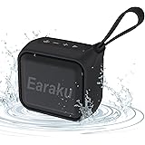 Bluetooth スピーカー 12W 防水スピーカー ブルートゥース ワイヤレススピーカー 小型 IPX7防水 Bluetooth 5.3 Type-C充電 風呂 TWS 二台接続 約20時間再生可能 モバイルスピーカー コンパクト (ブラック)