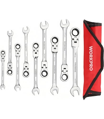 Amazon | Smilerain7本組 板ラチェットレンチ コンビネーションレンチ