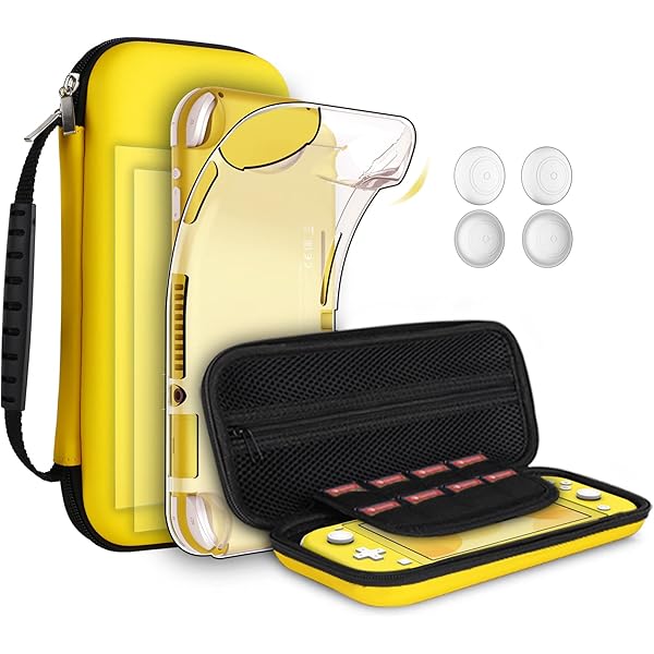 Amazon.co.jp: CYBER ・ キャリングケース( SWITCH Lite 用) イエロー