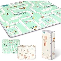 Amazon.co.jp: プレイマット-Artake 赤ちゃん プレイマット 収納