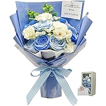 Amazon｜MEJARDIN ソープフラワー 花束 ブーケ ギフト バラ 造花 rose