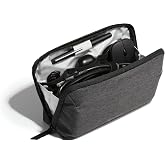 【Amazon.co.jp限定】コクヨ ガジェットポーチ BIZRACK Lサイズ ダークグレー AMBG-BR201DM