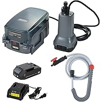 新品　水中ポンプ 黒色 電源プラグ付き　ニュートレビポンプ 鈴木製作所　屋内用 SSP-1820 充電式水中ポンプ 18V 2．0Ah スマートシリーズ 工進