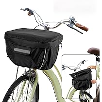 Amazon.co.jp: LIUSHUYAN 自転車カゴカバー 防水 丈夫 前後兼用