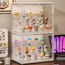 Amazon.co.jp: フィギュアケース 2個セット LEDライト付き