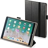 サンワダイレクト タブレットケース 9.7インチ / 10インチ / 10.5インチ / 11インチ 対応 汎用ケース 粘着シート取付 薄型 PUレザー スタンド機能 カメラ撮影対応 200-TABC014
