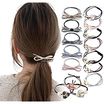 Amazon | BIANHUAN ヘアゴム 大人 おしゃれ 9点 セット 髪ゴム