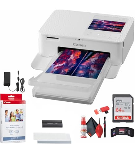 Amazon.co.jp: KCMYTONER Canon Selphy CP1500 CP1300 インクと