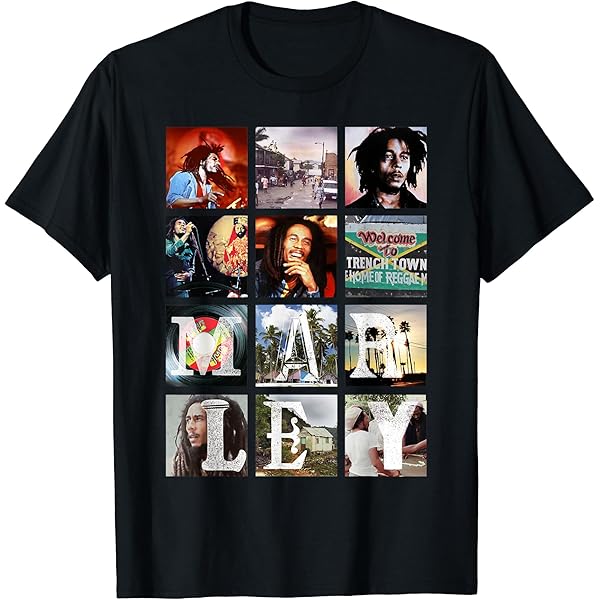 Amazon | 公式ボブ・マーリーワン・ラスタ。 Tシャツ | Tシャツ