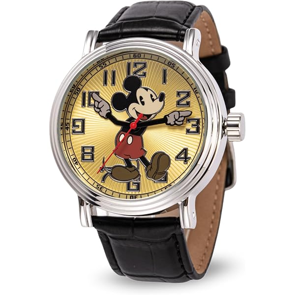 Amazon.co.jp: DISNEY メンズ ミッキーマウス アナログクォーツ