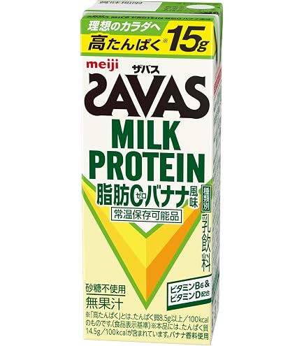 Amazon.co.jp: SAVAS(ザバス) MILK PROTEIN 脂肪0 キャラメル風味