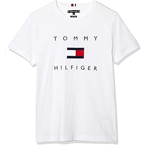 (トミーヒルフィガー) TOMMY HILFIGER フラッグロゴ プリント Tシャツ MW14313