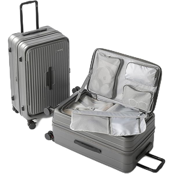 Amazon.co.jp: [Yuweijie] スーツケース キャリーケース 片開き 拡張