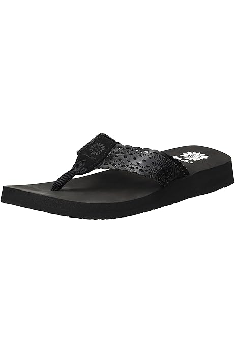 yellow box flip flops