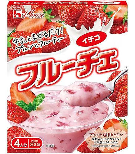 Amazon.co.jp: ハウス食品 業務用 フルーチェ バナナ 1kg×6P 常温