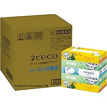 Amazon.co.jp: ネピア ネピeco ティシュ ムーミンデザイン 400枚(200組